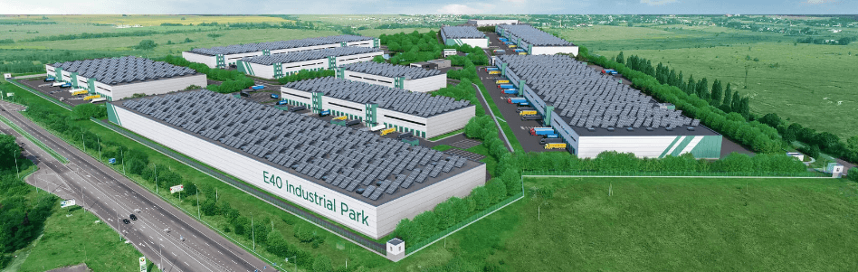 строительство производственно-складского комплекса E40 Industrial Park 